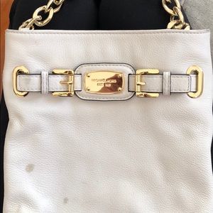 Cream Michael Kors crossbody